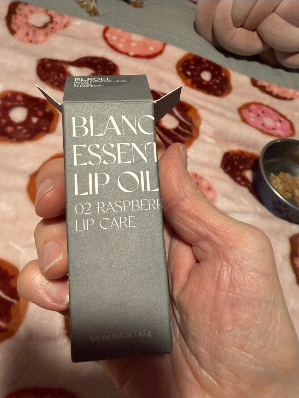 Blanc Essent Lip Oil 02 Raspberry - Shiny Raspberry Tint - Picture 4 of 5